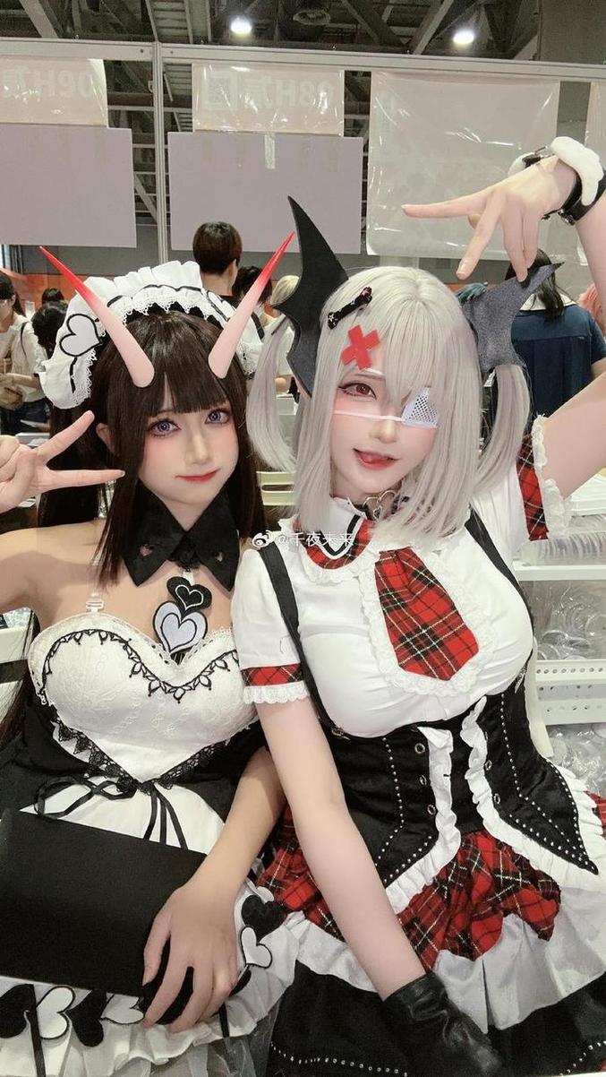 发现更多千夜未来cos黑暗精灵的照片，探求被遗忘的神秘力量。