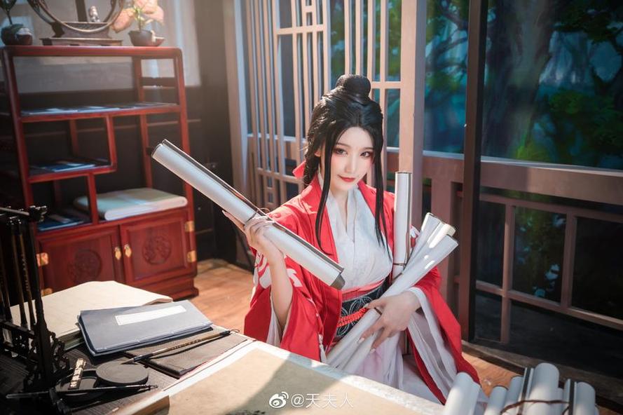 天夫人头像cos更新，更多美丽等你来
