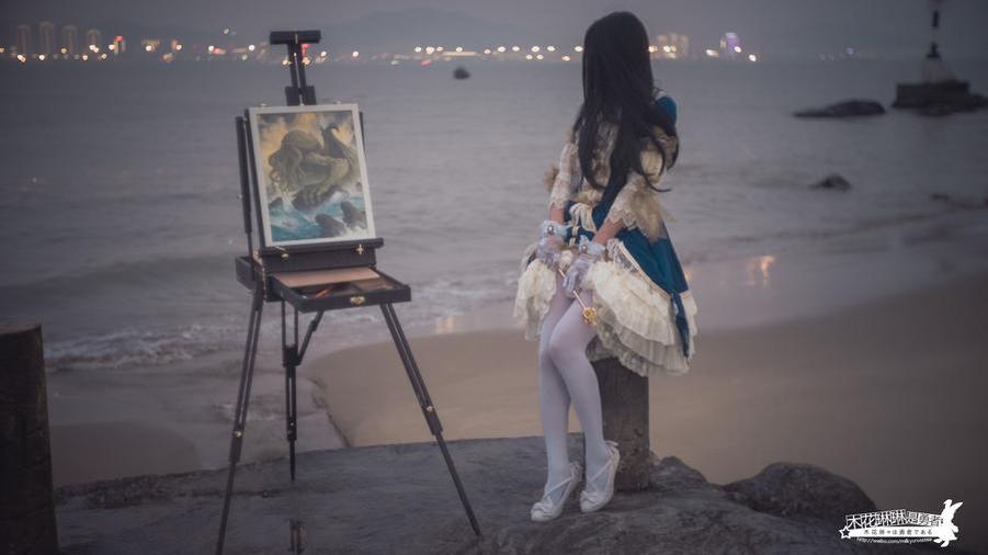 木花琳琳是勇者乐多图：代表顶尖水平的cos作品