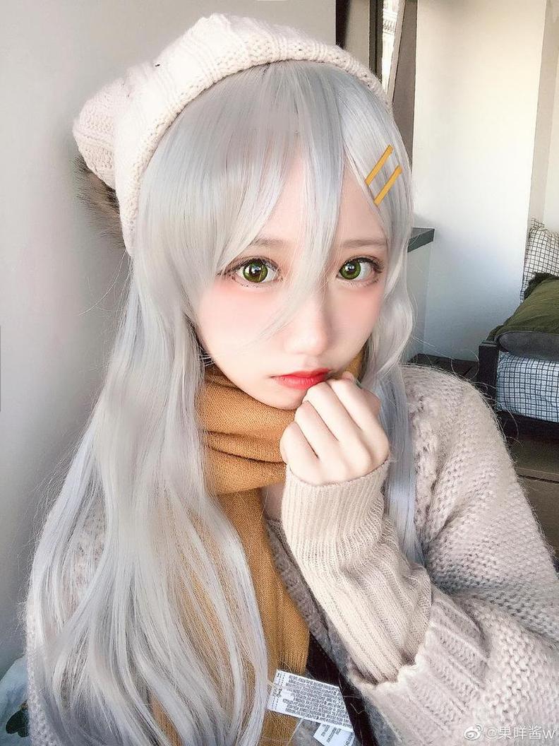 独具匠心的摄影！动漫博主果咩酱w豹女原图欣赏