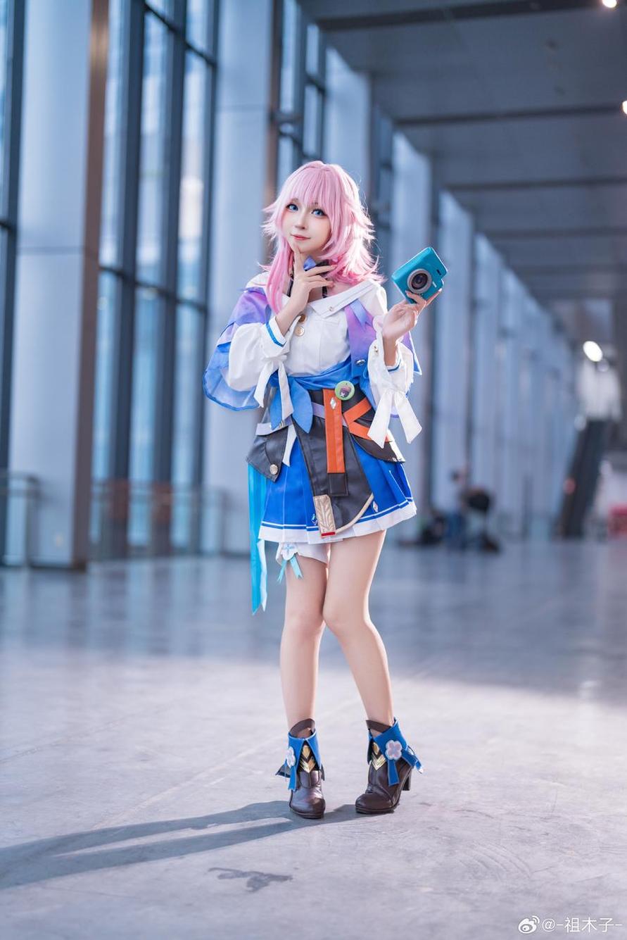 祖木子JK的摄影作品精选，cos美图更新