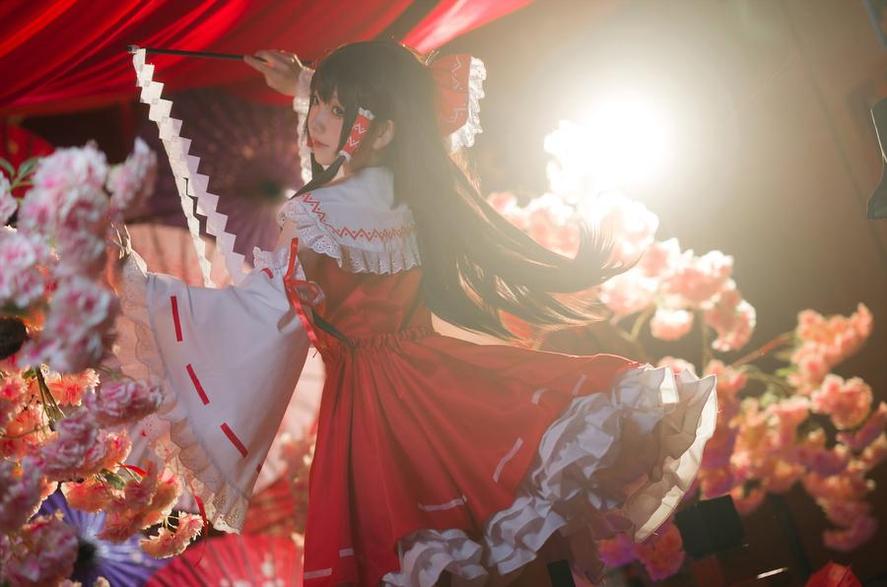 秋楚楚cos西施，变身女神奉上最美图片