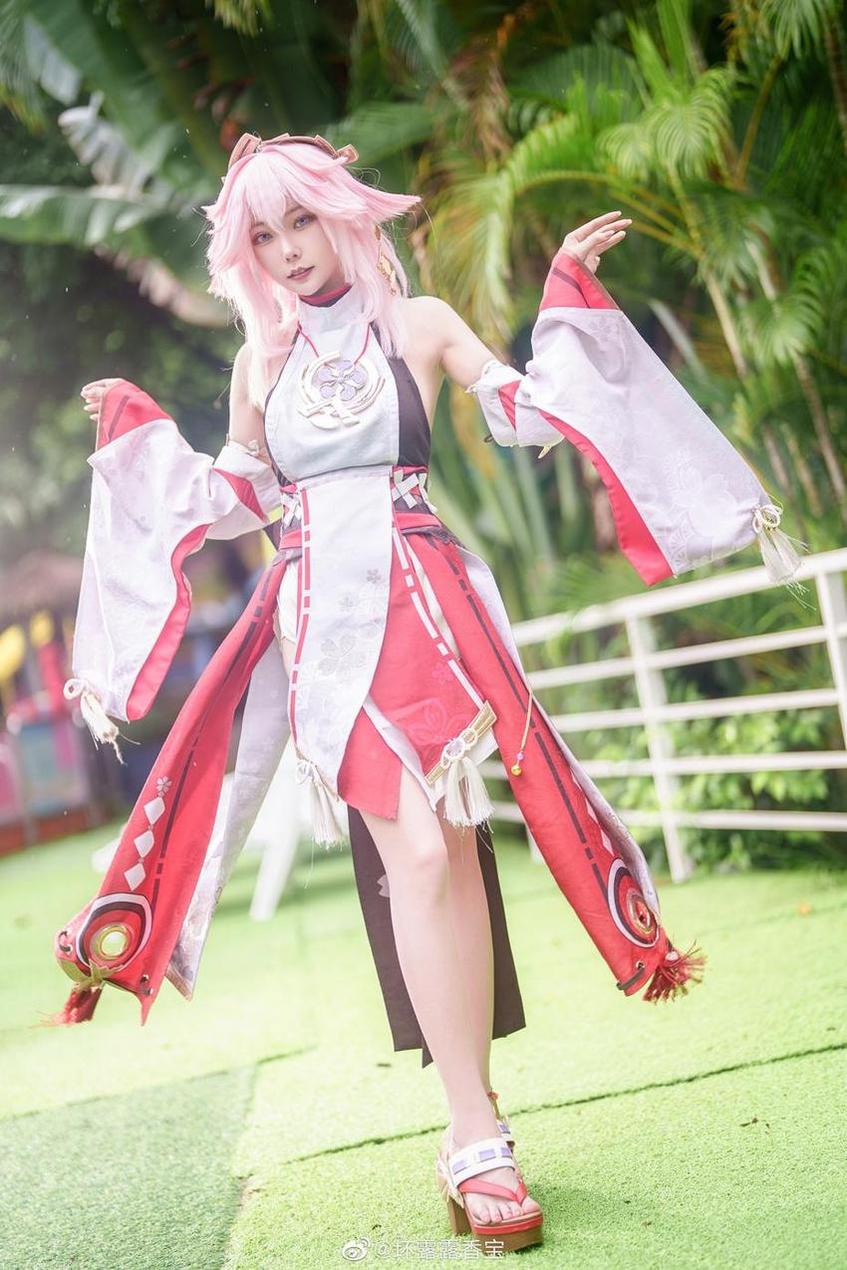 美图大赏：香草喵露露绝对领域的最佳cos合辑