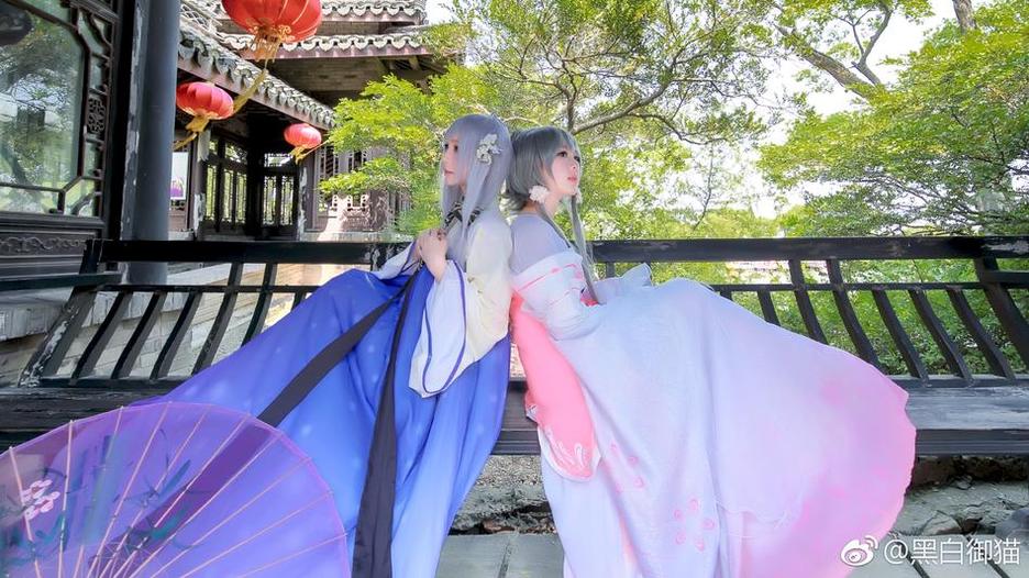 黑白御猫圣诞cos合集：用心制作，试看如何表现